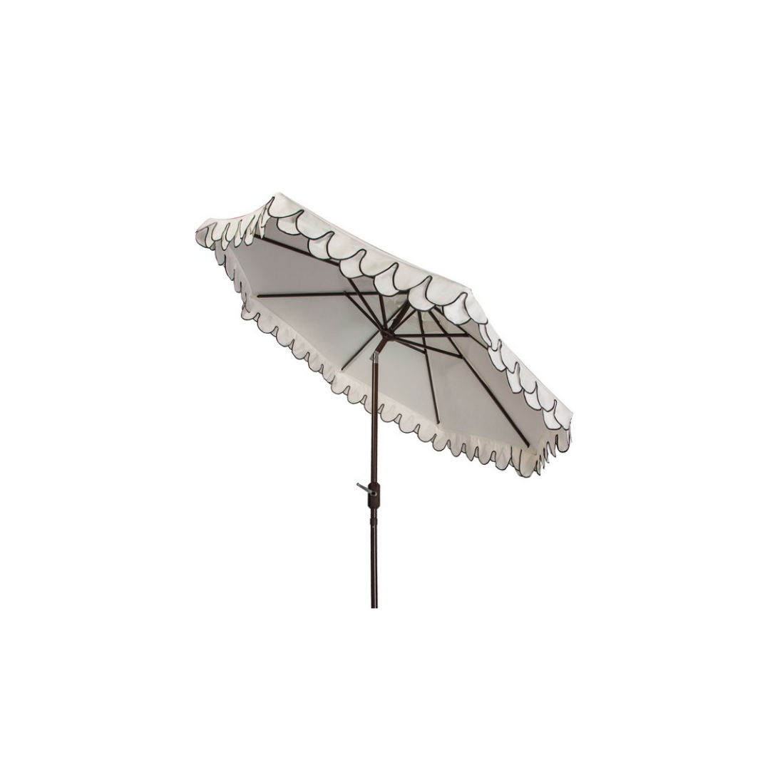 Elegant Valance Outdoor Umbrella - 11 FT