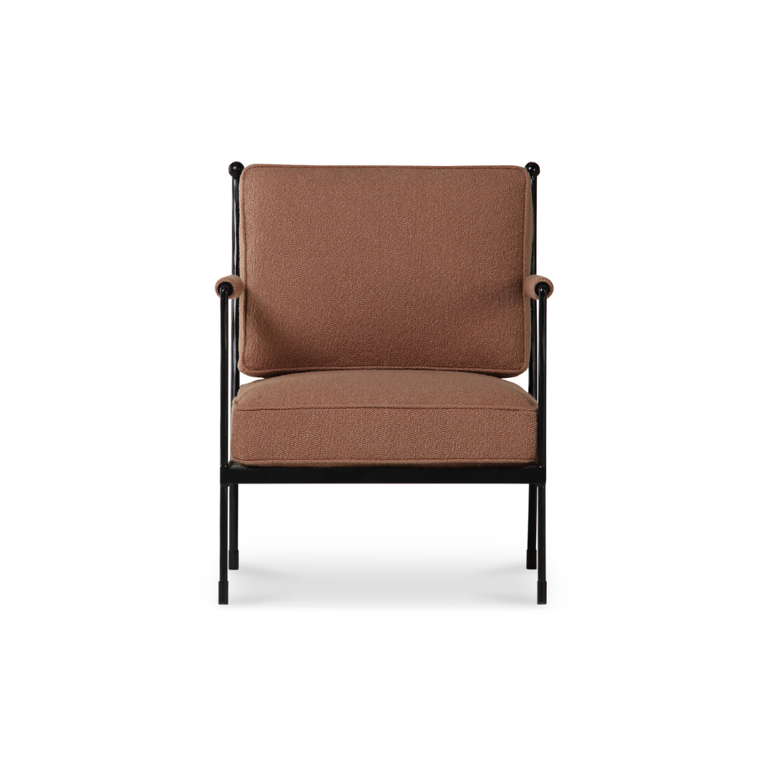 Vecchia Accent Chair - Terracotta