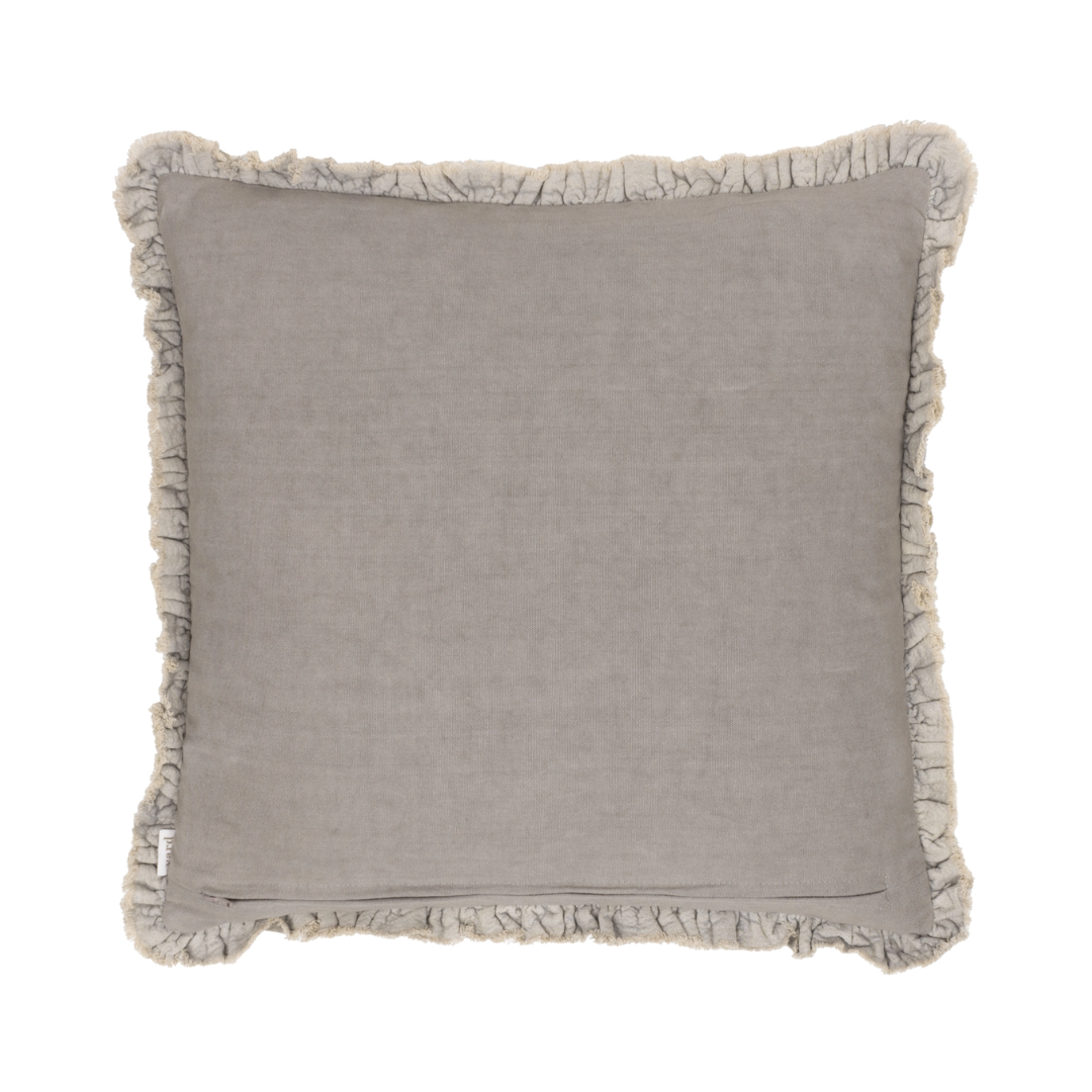 Bertie Taupe Velvet Pillow