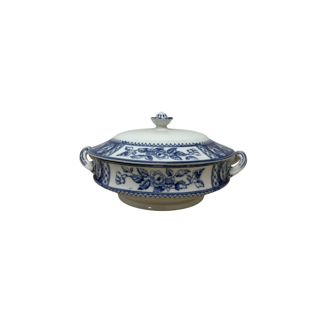 Found Coronaware Sherwood Blue and White Tureen