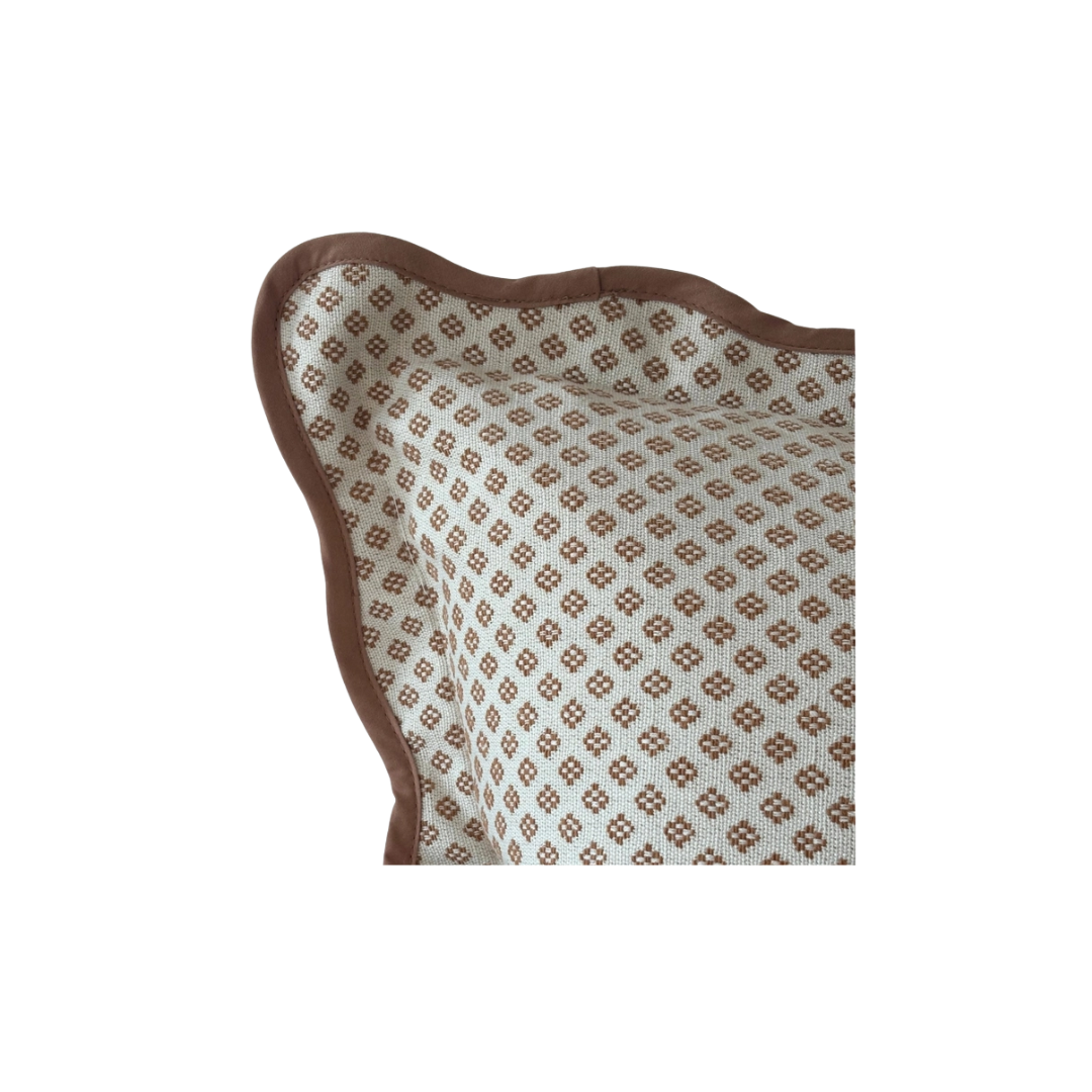 Chloe Red Floral Pillow
