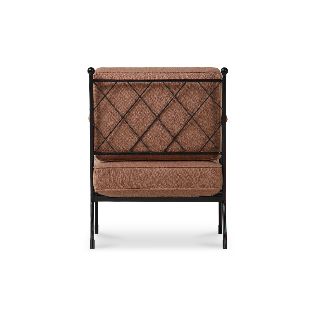 Vecchia Accent Chair - Terracotta