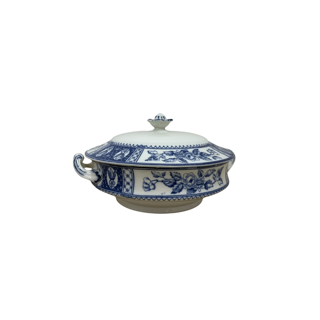 Found Coronaware Sherwood Blue and White Tureen