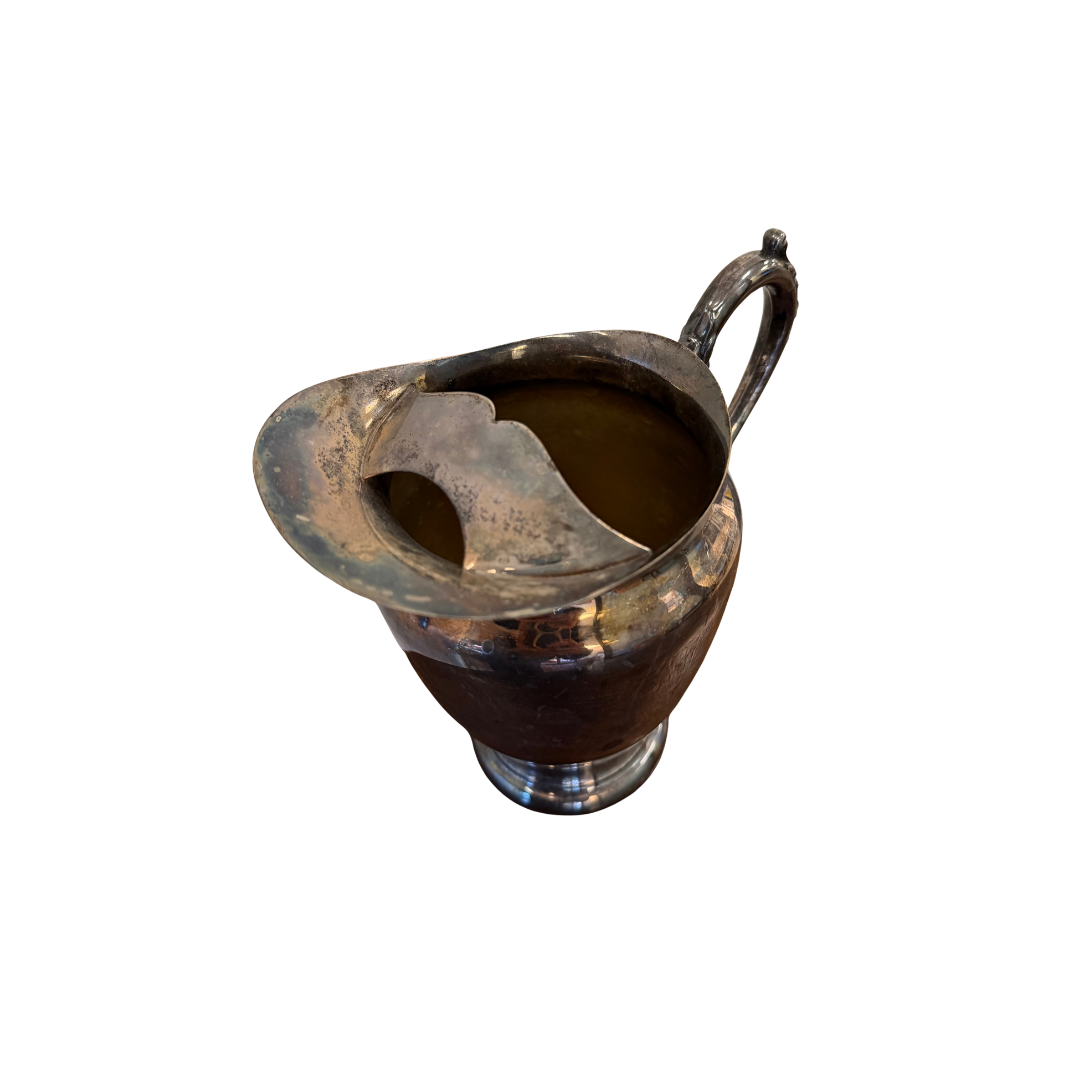 Found Rounded Copper Pitcher