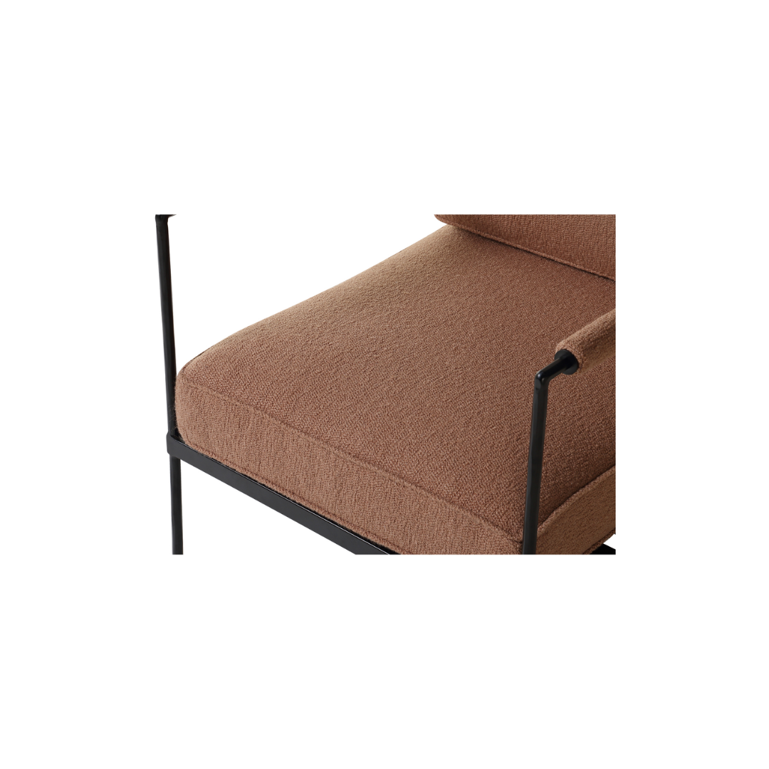 Vecchia Accent Chair - Terracotta