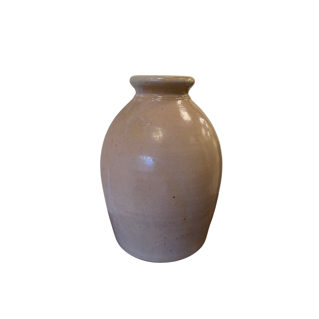 Found Aged Ceramic Vase