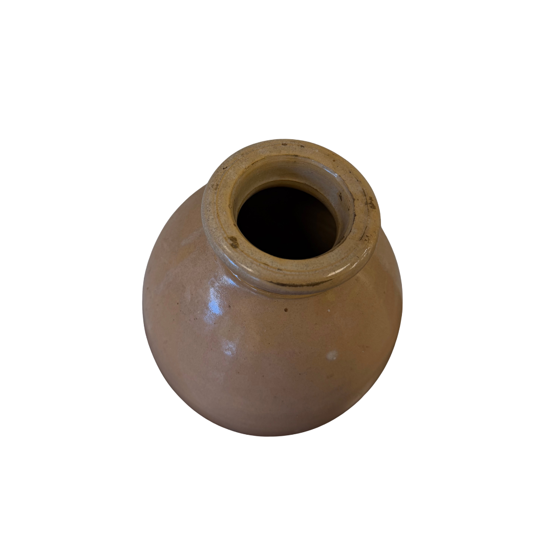 Found Aged Ceramic Vase