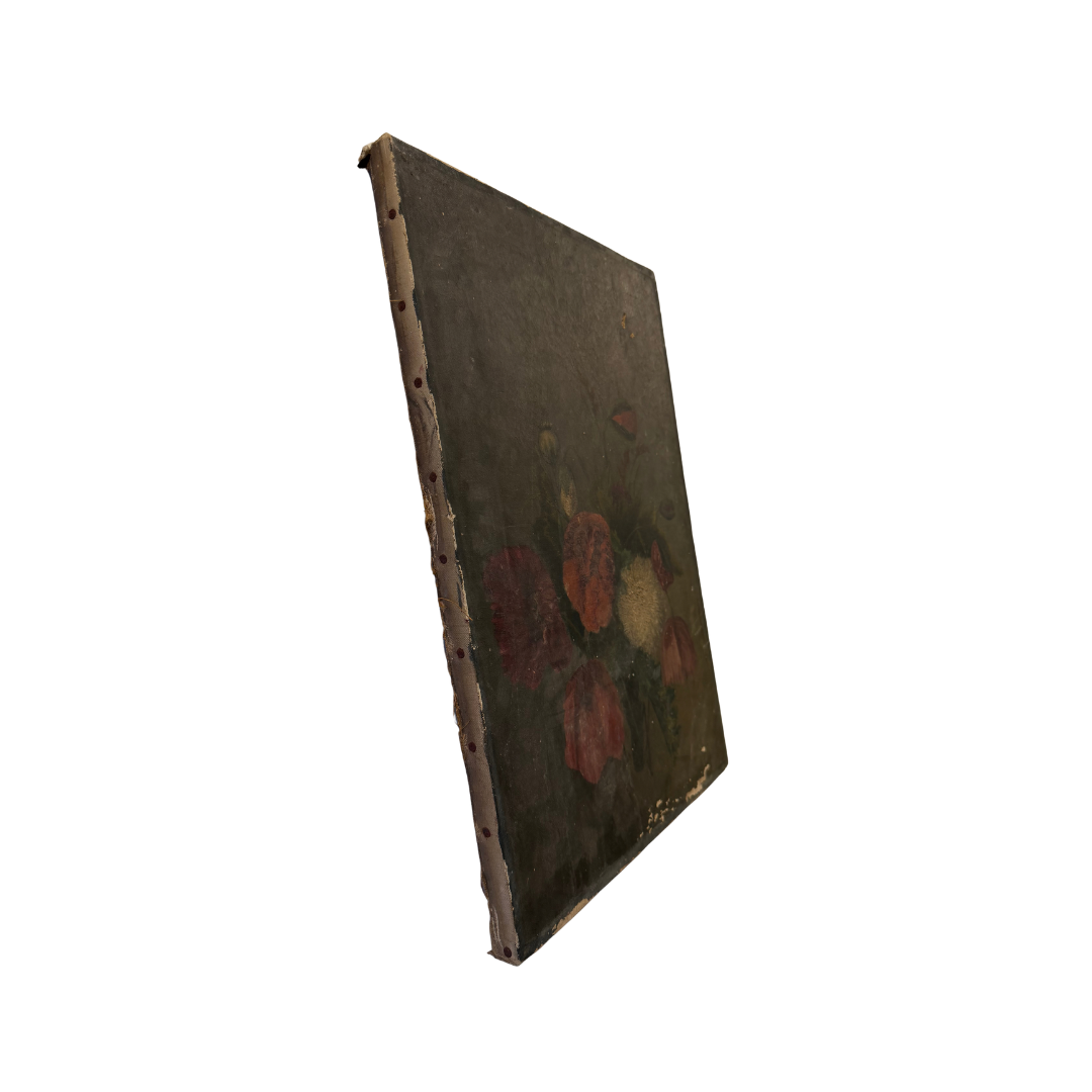 Found Botanical Still Life Painting