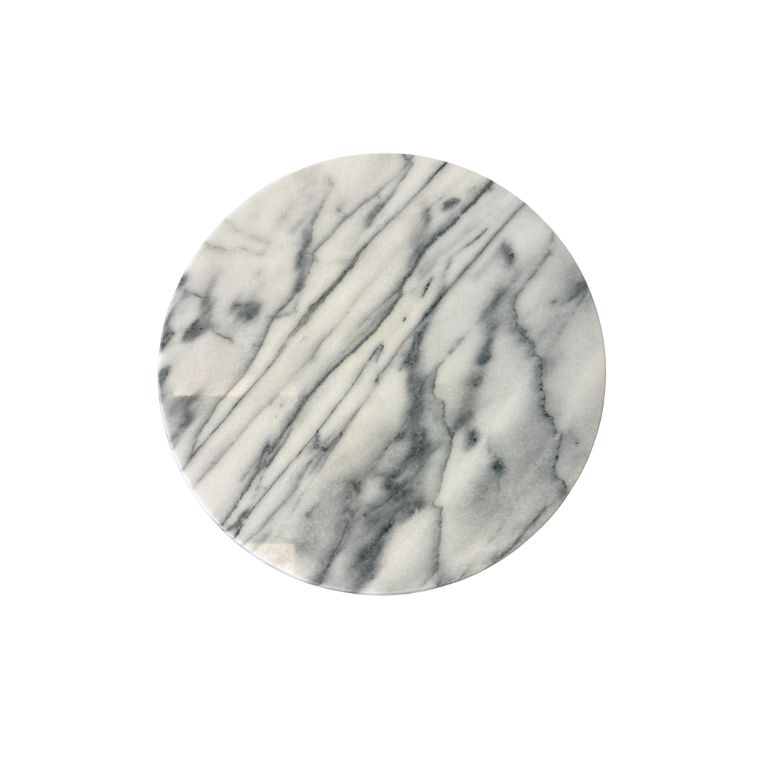 Found Victorian Dark Marble Pedestal