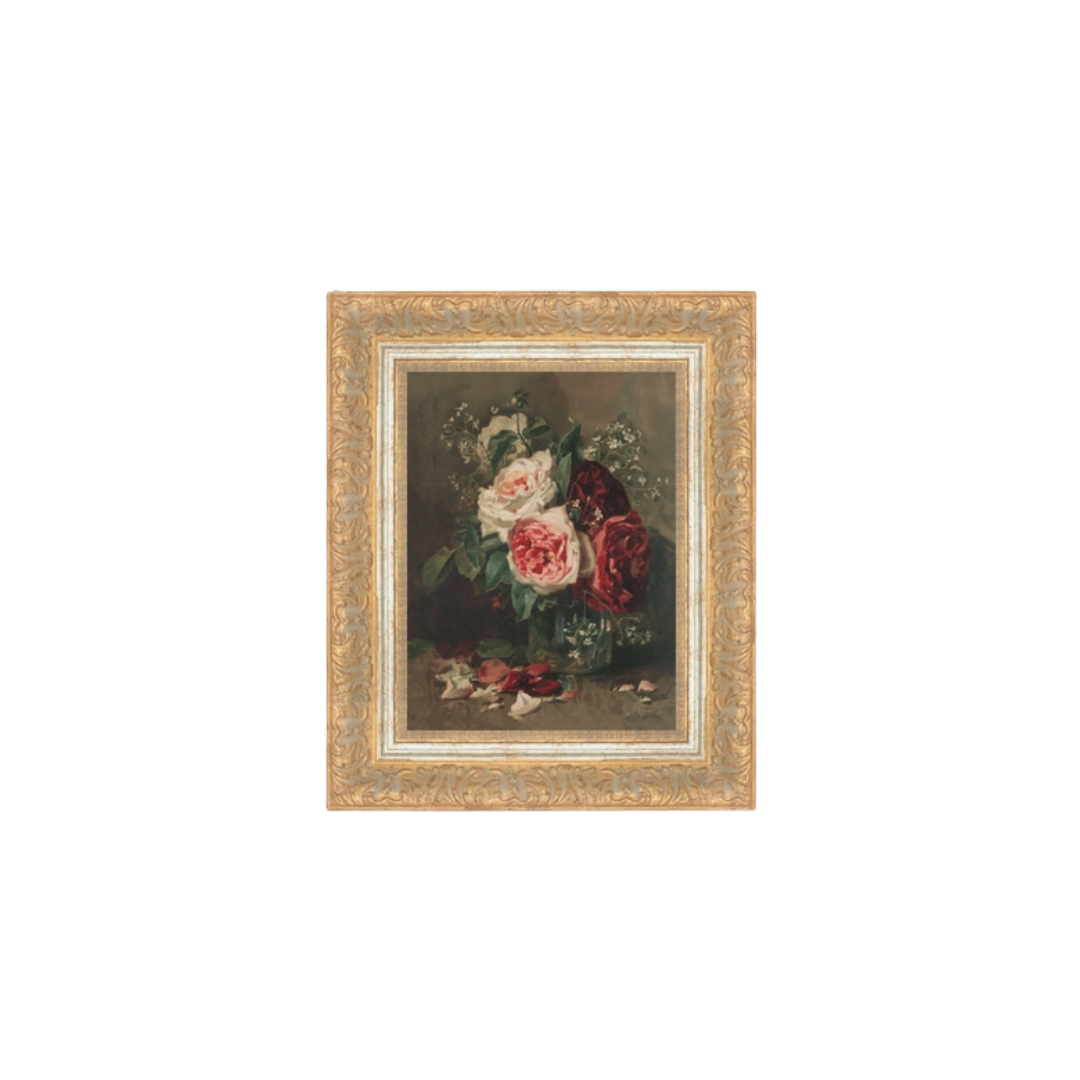 Fallen Petals Framed Art