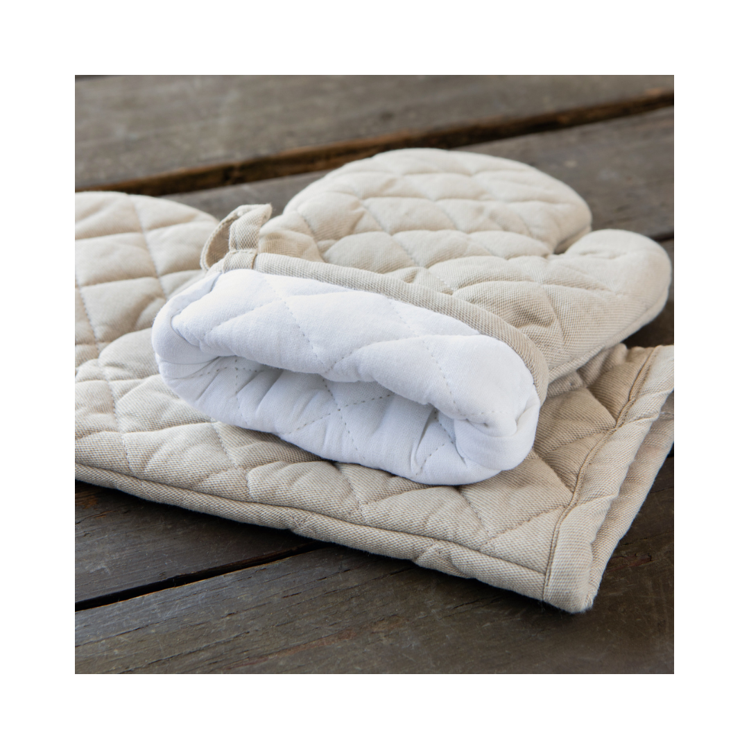 Dove Gray Stonewash Oven Mitt