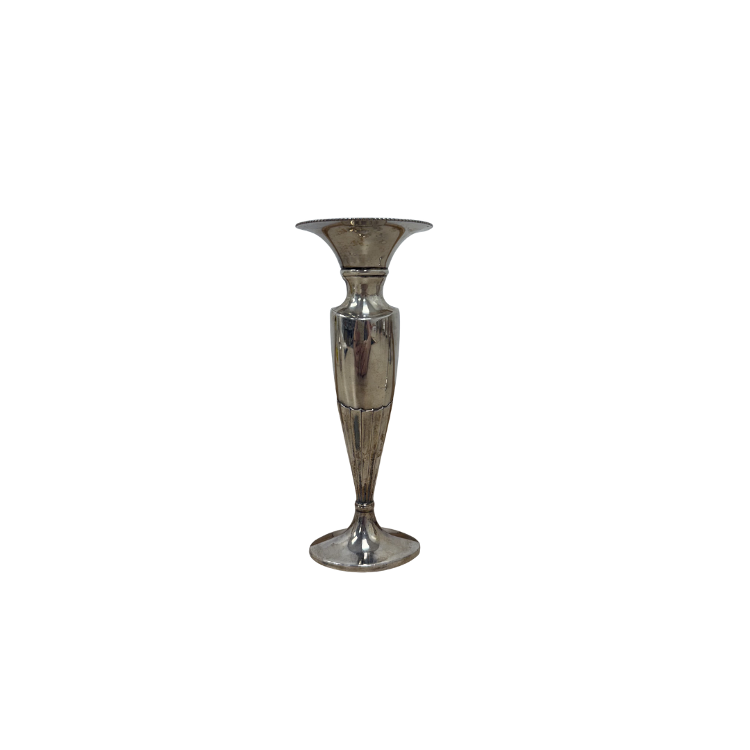 Found Silver Bud Vase 1