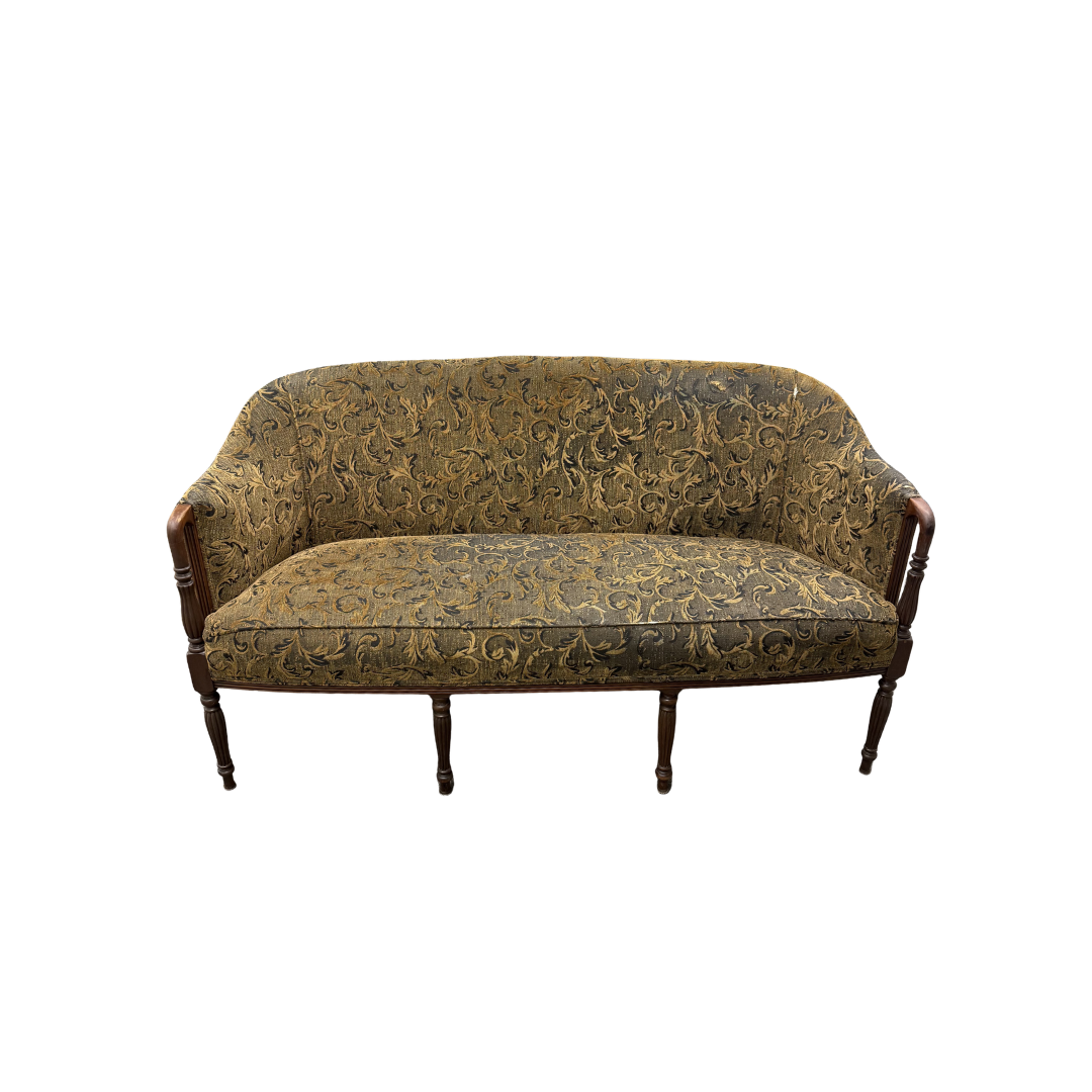 Found Sheraton Style Settee &amp; Armchair Set