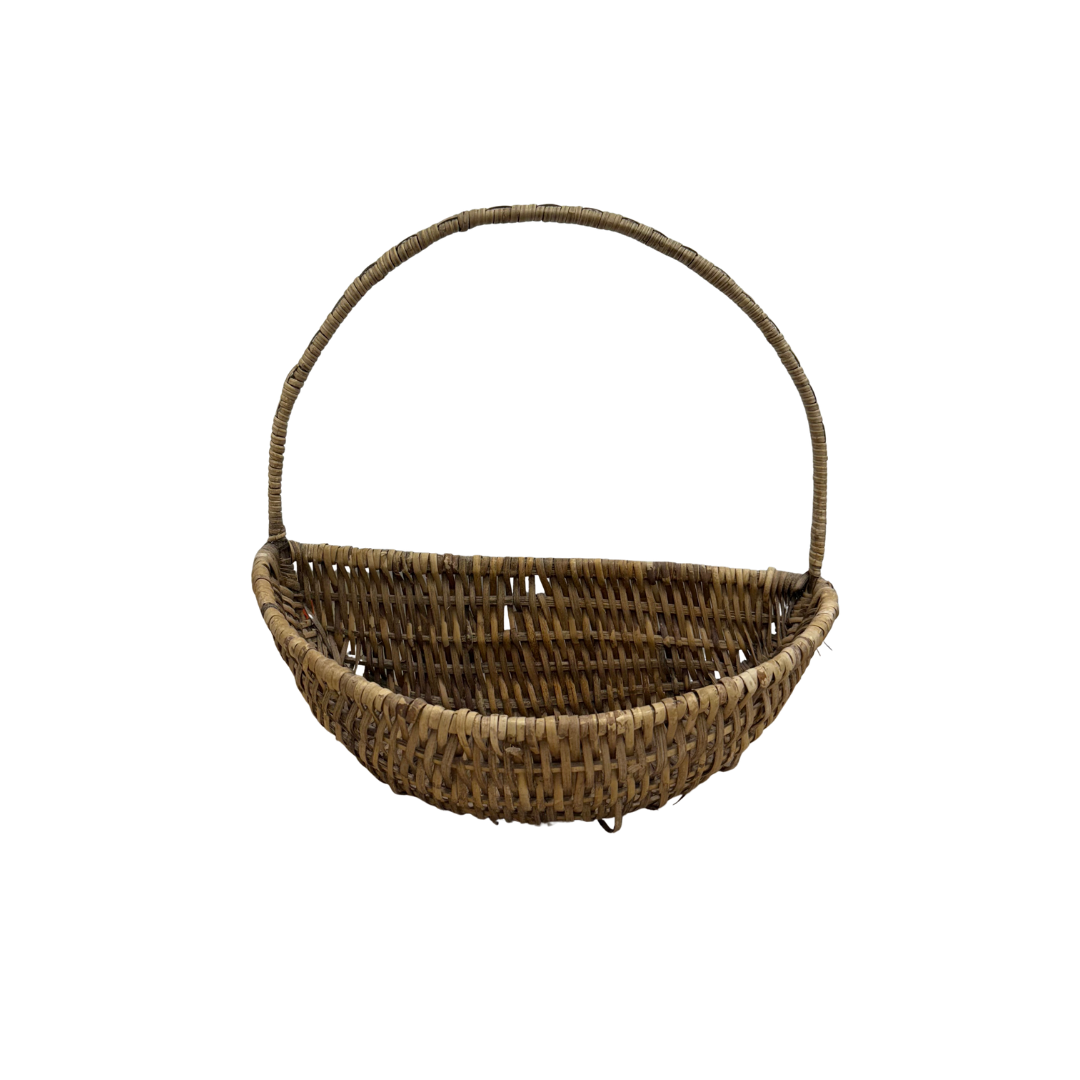 Found Flat-Back Basket