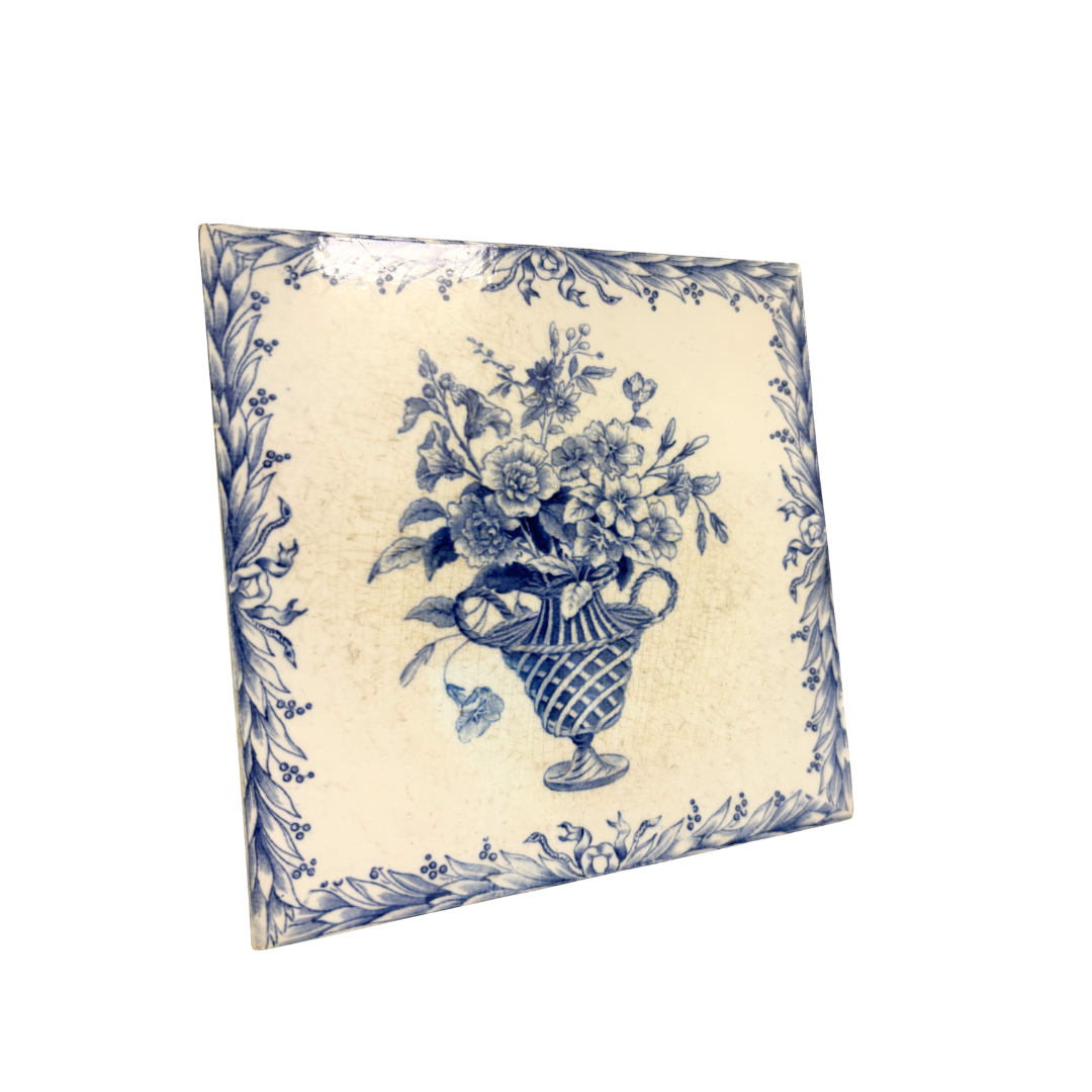 Found Portuguese Azulejo Tile