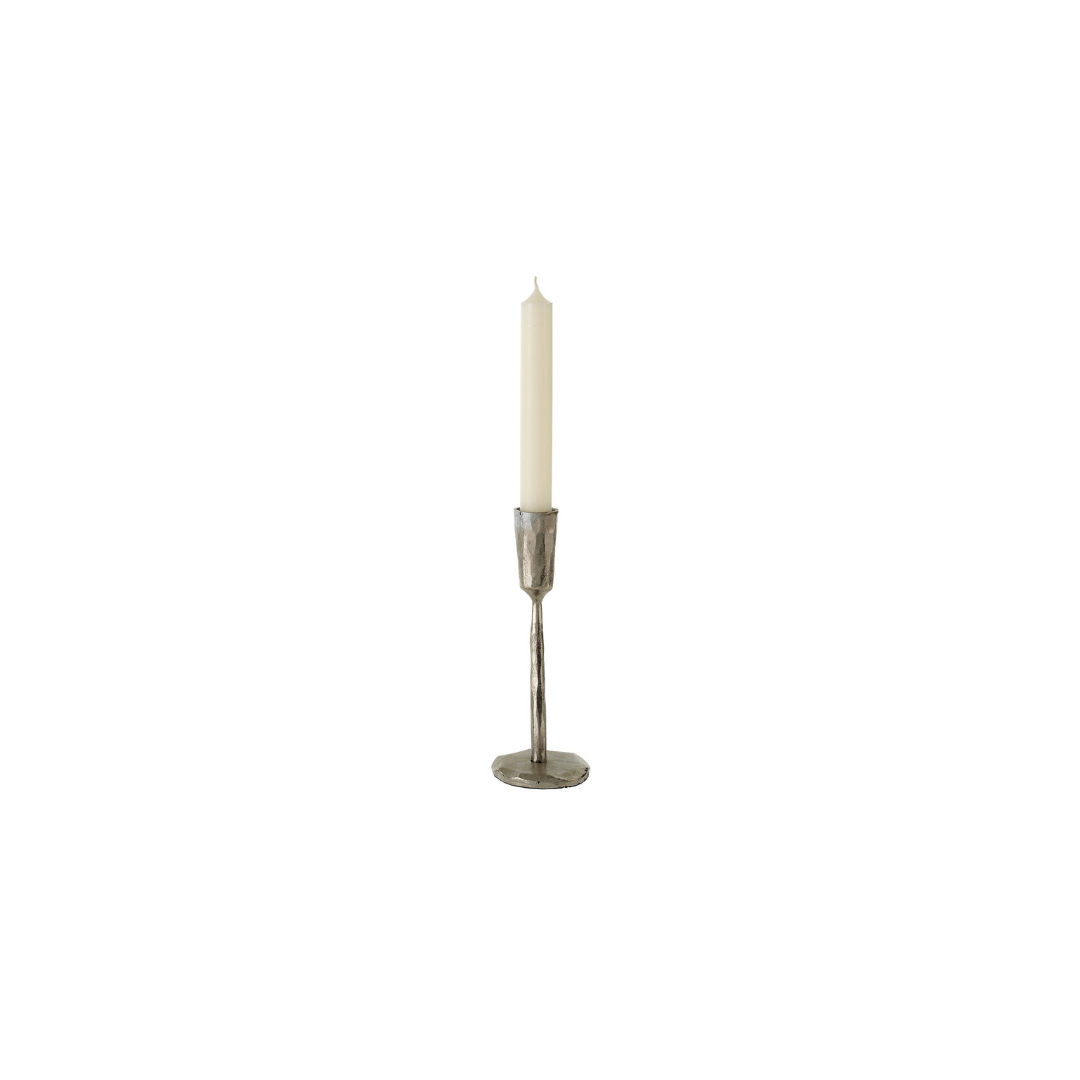 Luna Forged Candlestick