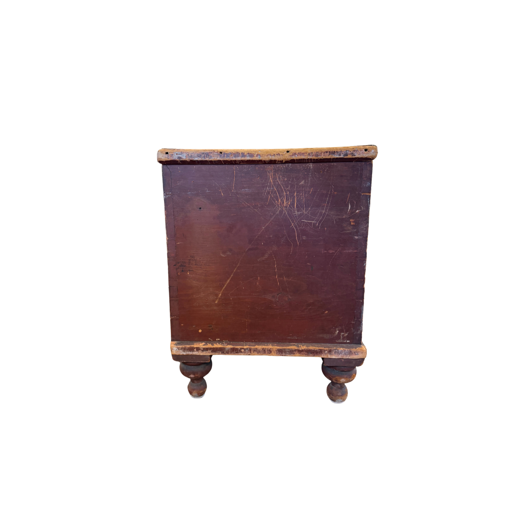 Found Large Wooden Storage Trunk