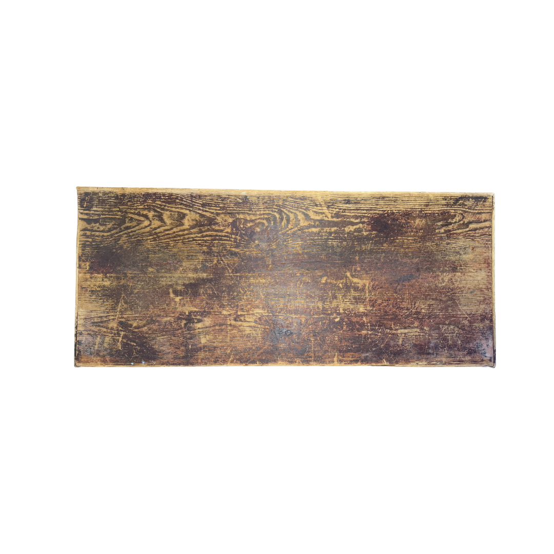 Found Large Wooden Storage Trunk