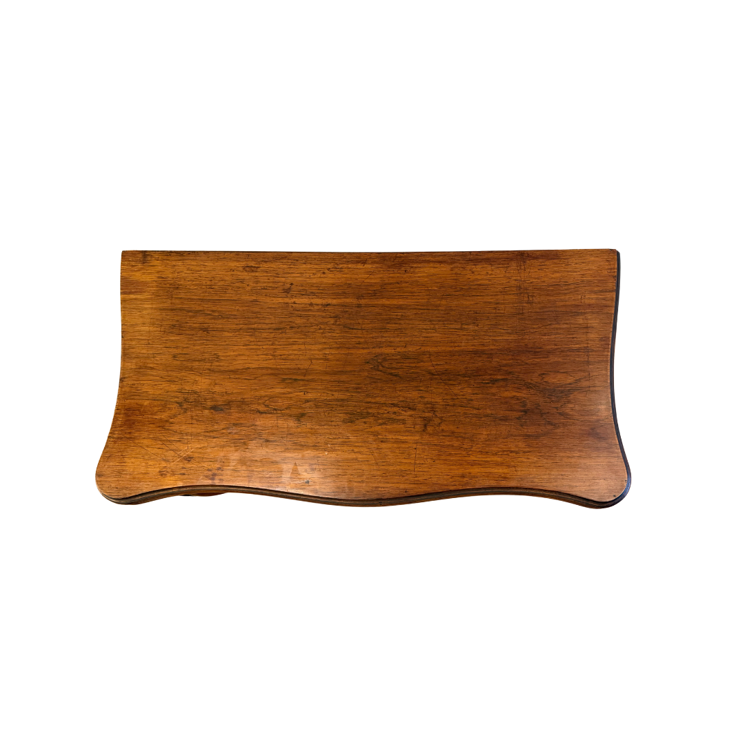 Found Carved Card &amp; Games Table
