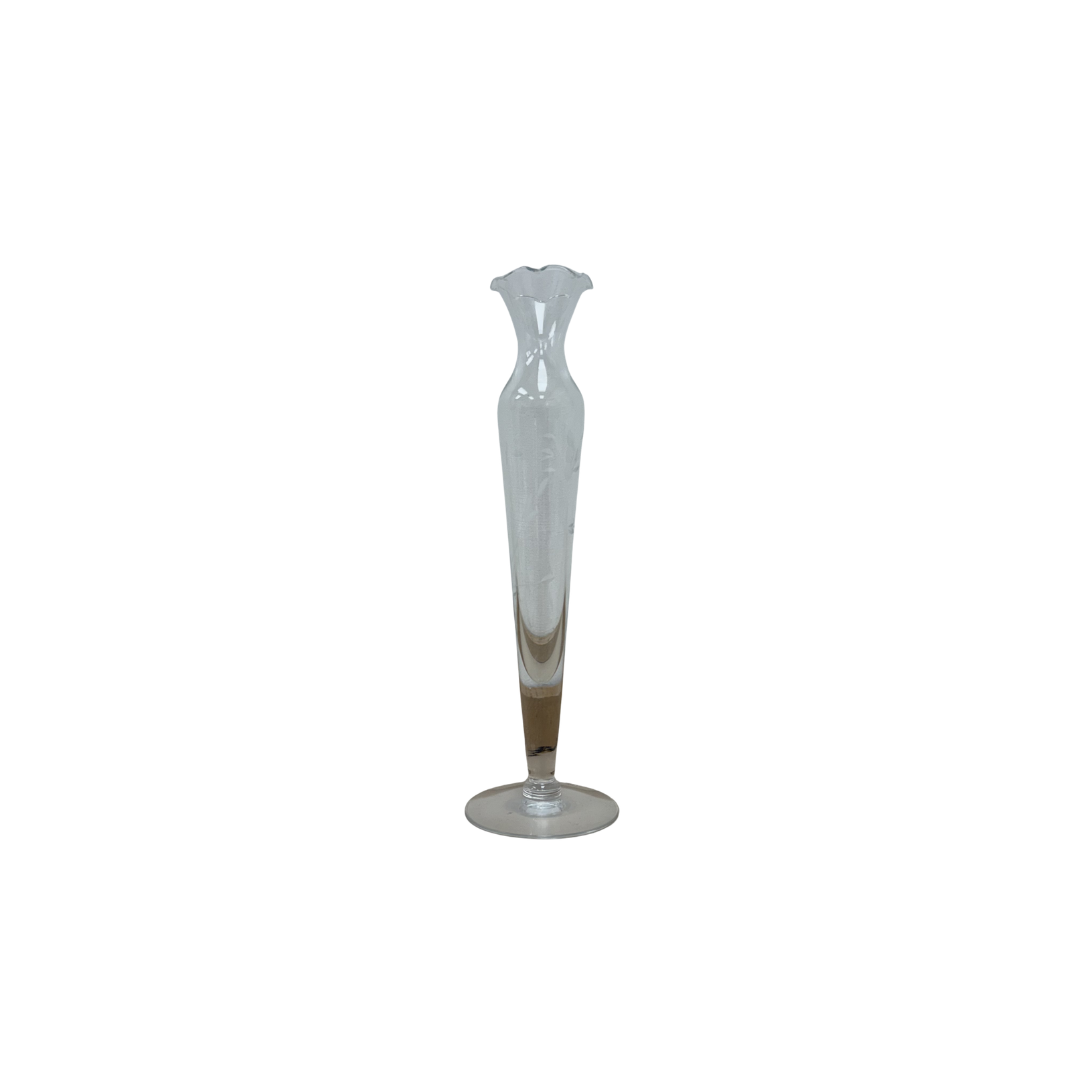 Found Princess House Heritage Tall Crystal Vase