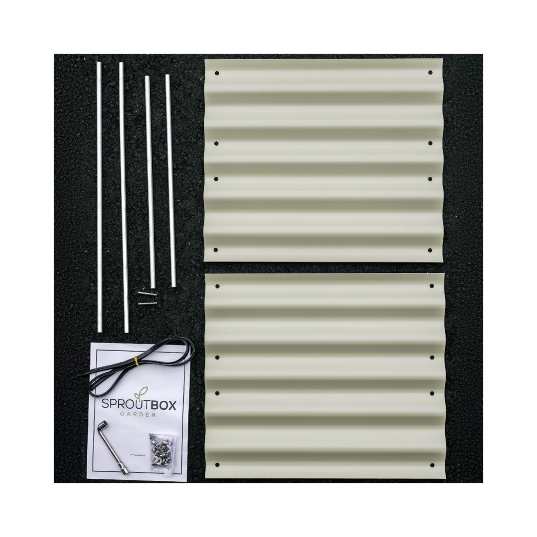 Sproutbox 17&quot; Tall Garden Box Extension Kit