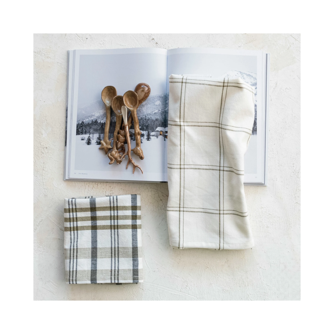 Stonewashed Tea Towel; 2 Styles