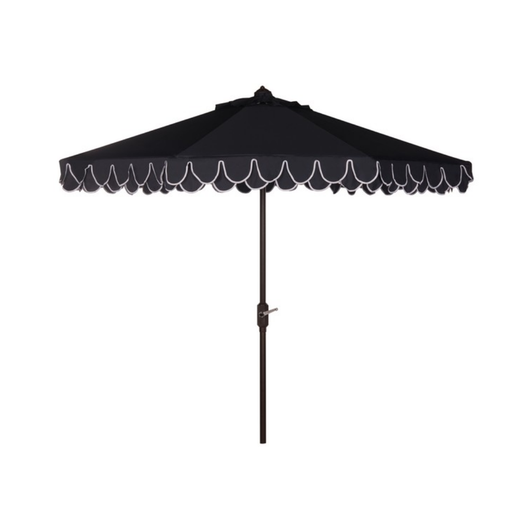 Elegant Valance Outdoor Umbrella - 11 FT