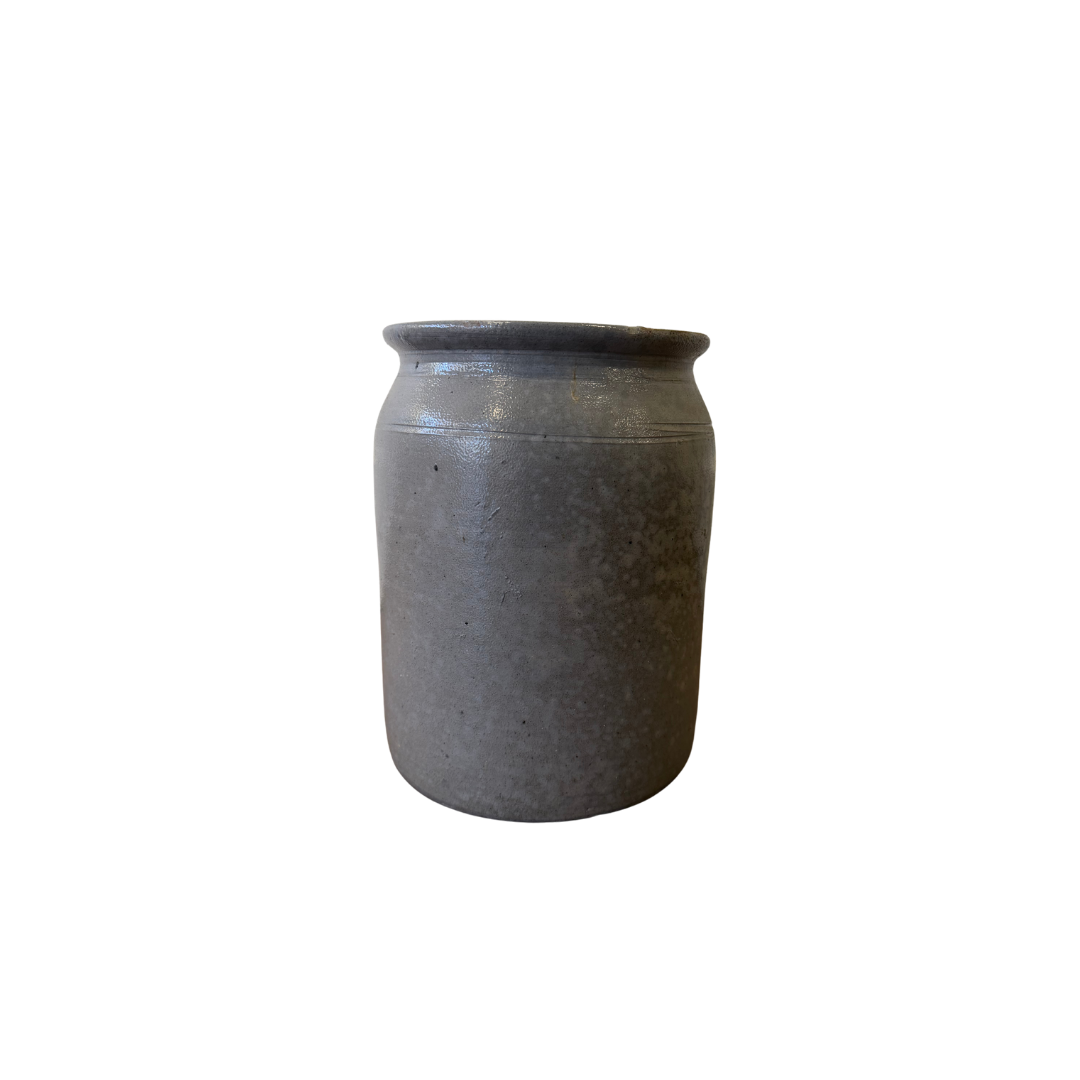 Found Large Charcoal English Crock