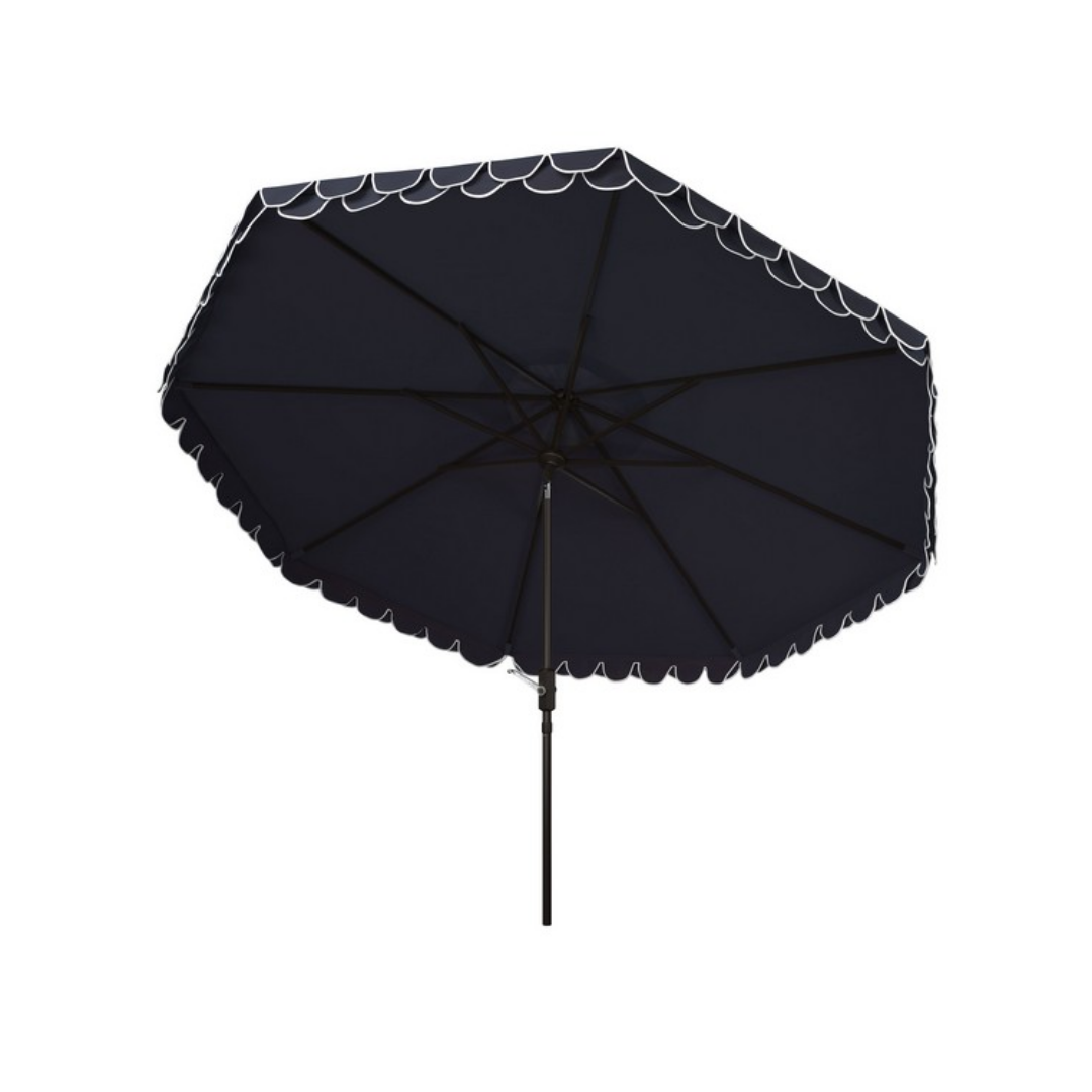 Elegant Valance Outdoor Umbrella - 11 FT