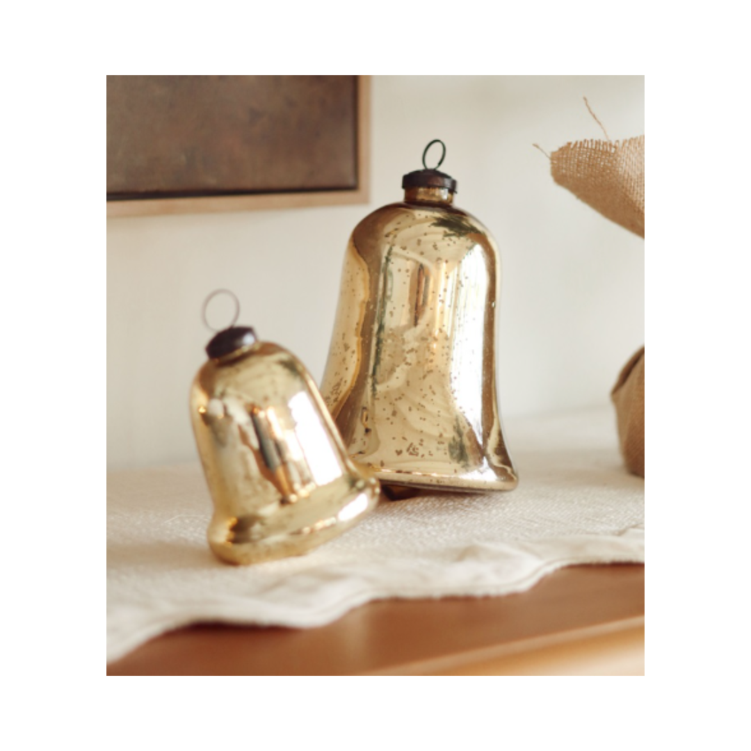 Glass Bell Ornament