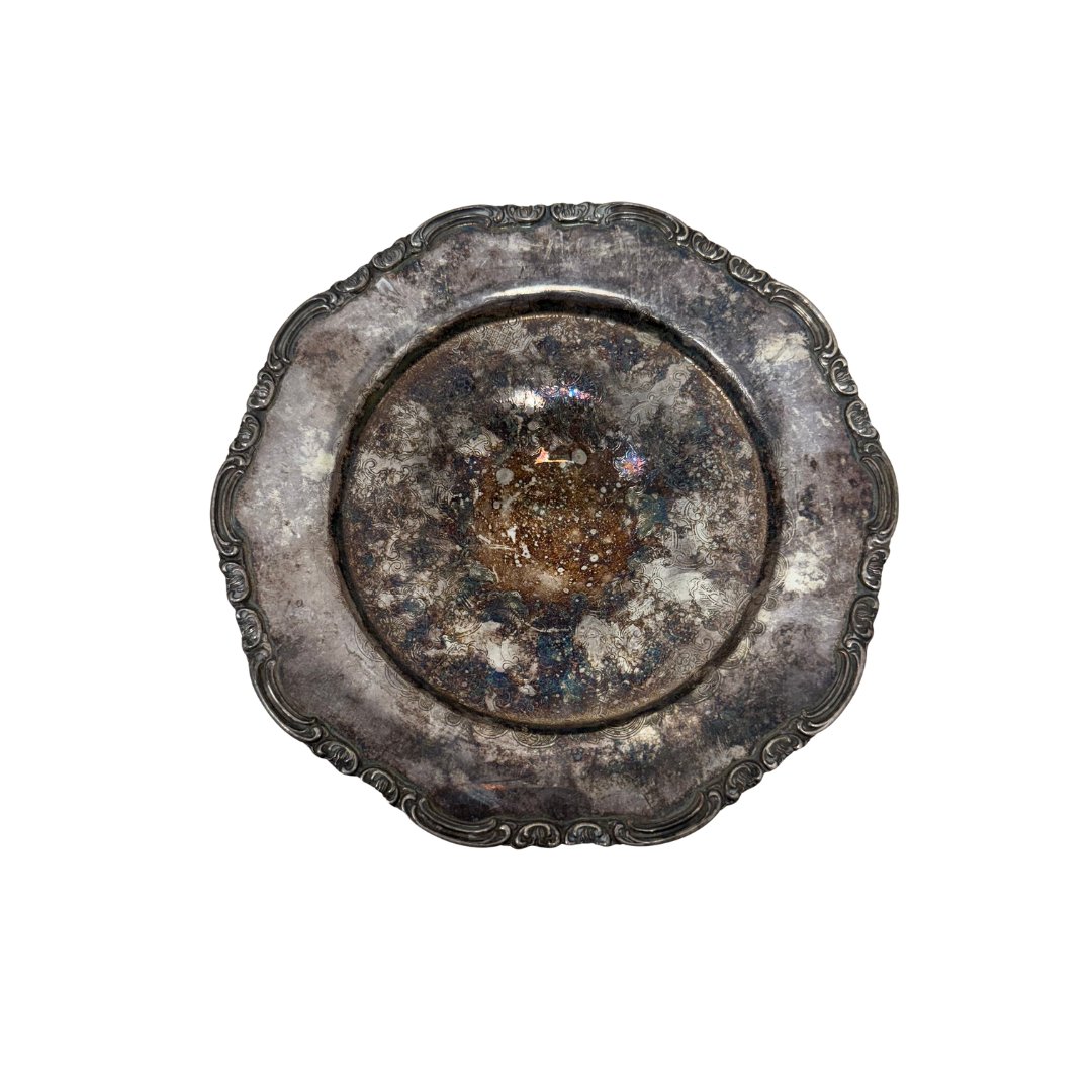 Found Silver Dessert Stand