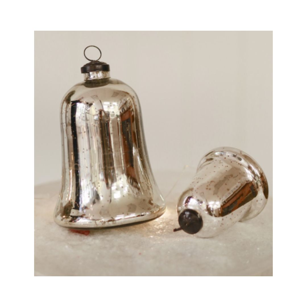 Glass Bell Ornament