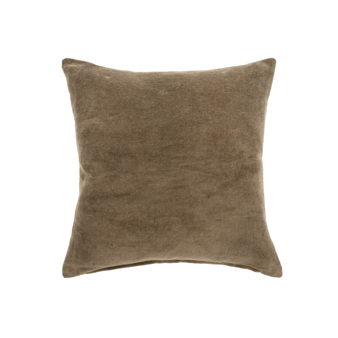 Carob Vera Velvet Pillow