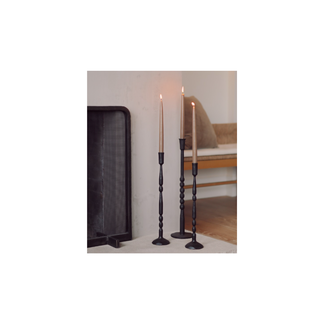 Nova Forged Candlestick