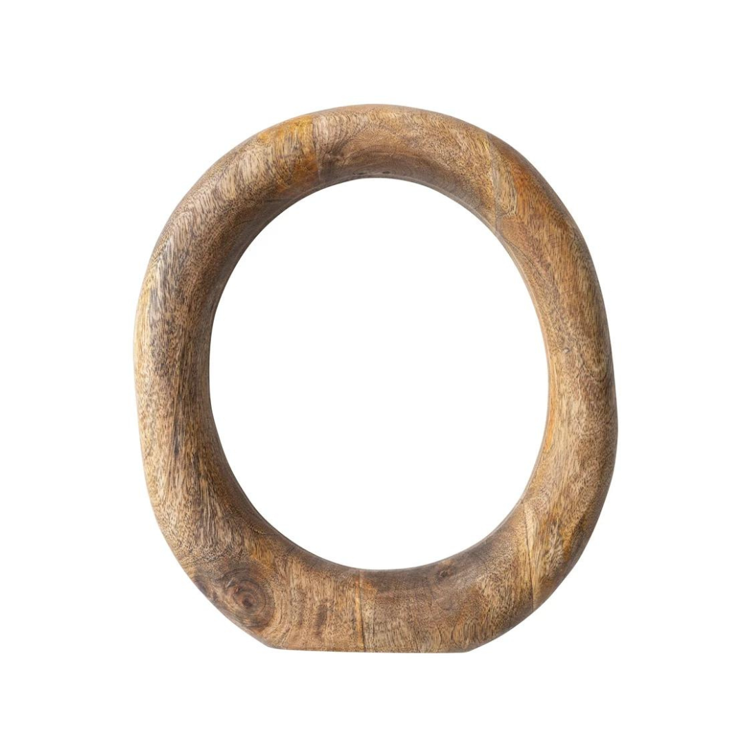 Sculptural Mango Wood Decor