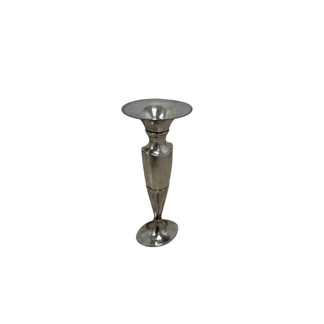 Found Silver Bud Vase 1