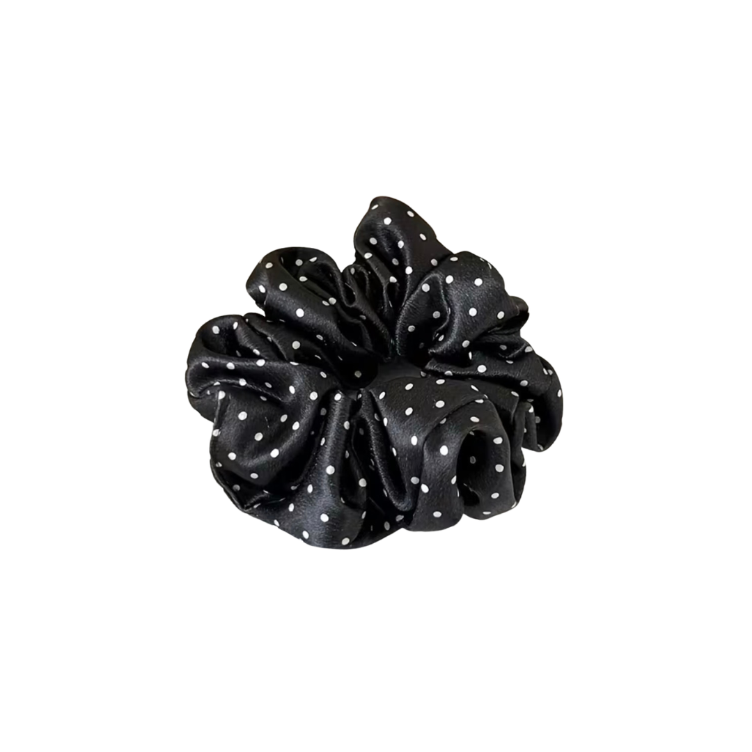 Polka Dot Scrunchie