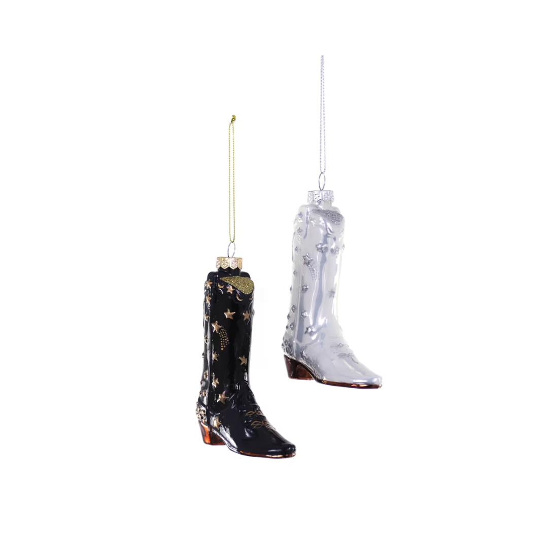 Space Cowboy Boot Ornament