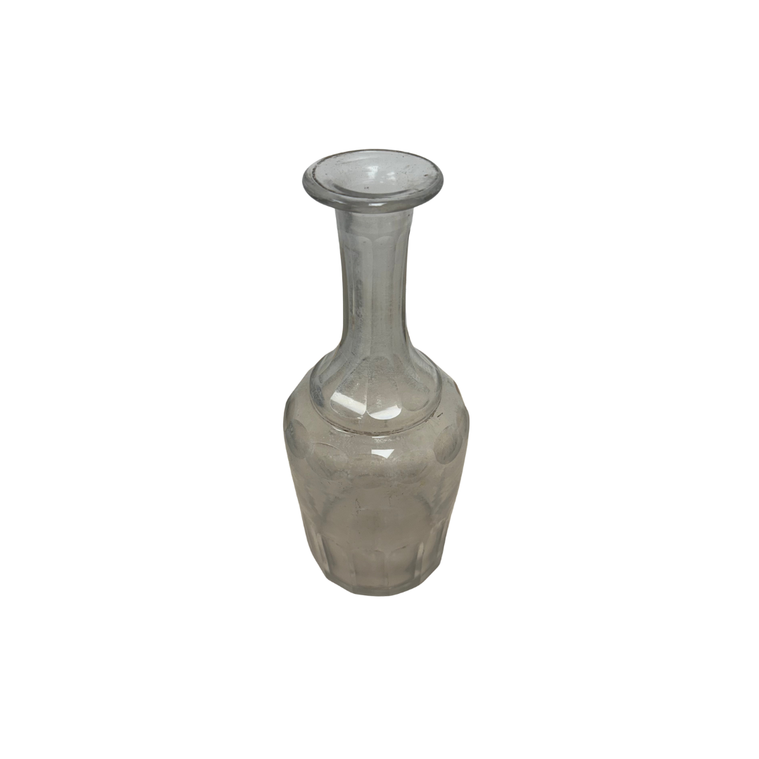 Found Long Neck Glass Vase