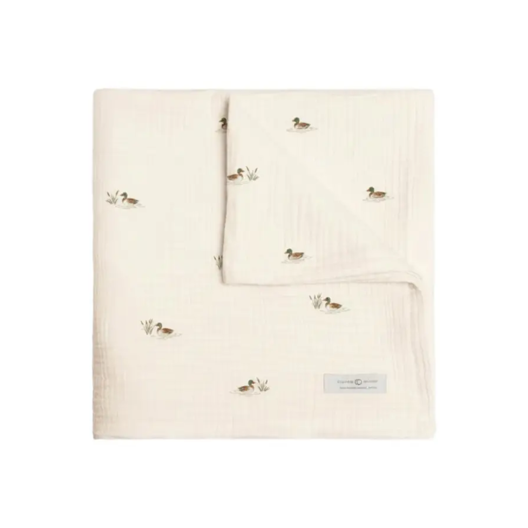 Mallard Muslin Swaddle Blanket