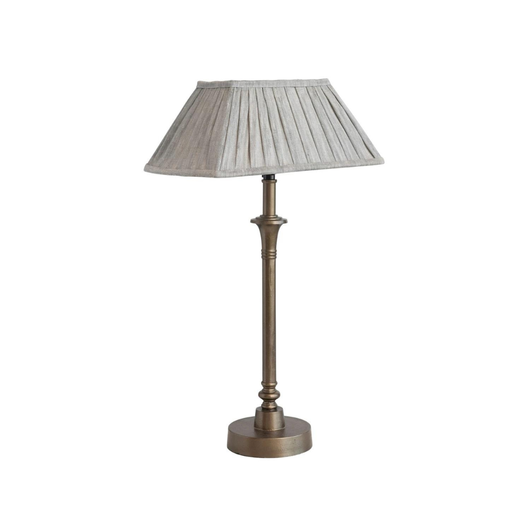 Pleated Linen Lamp