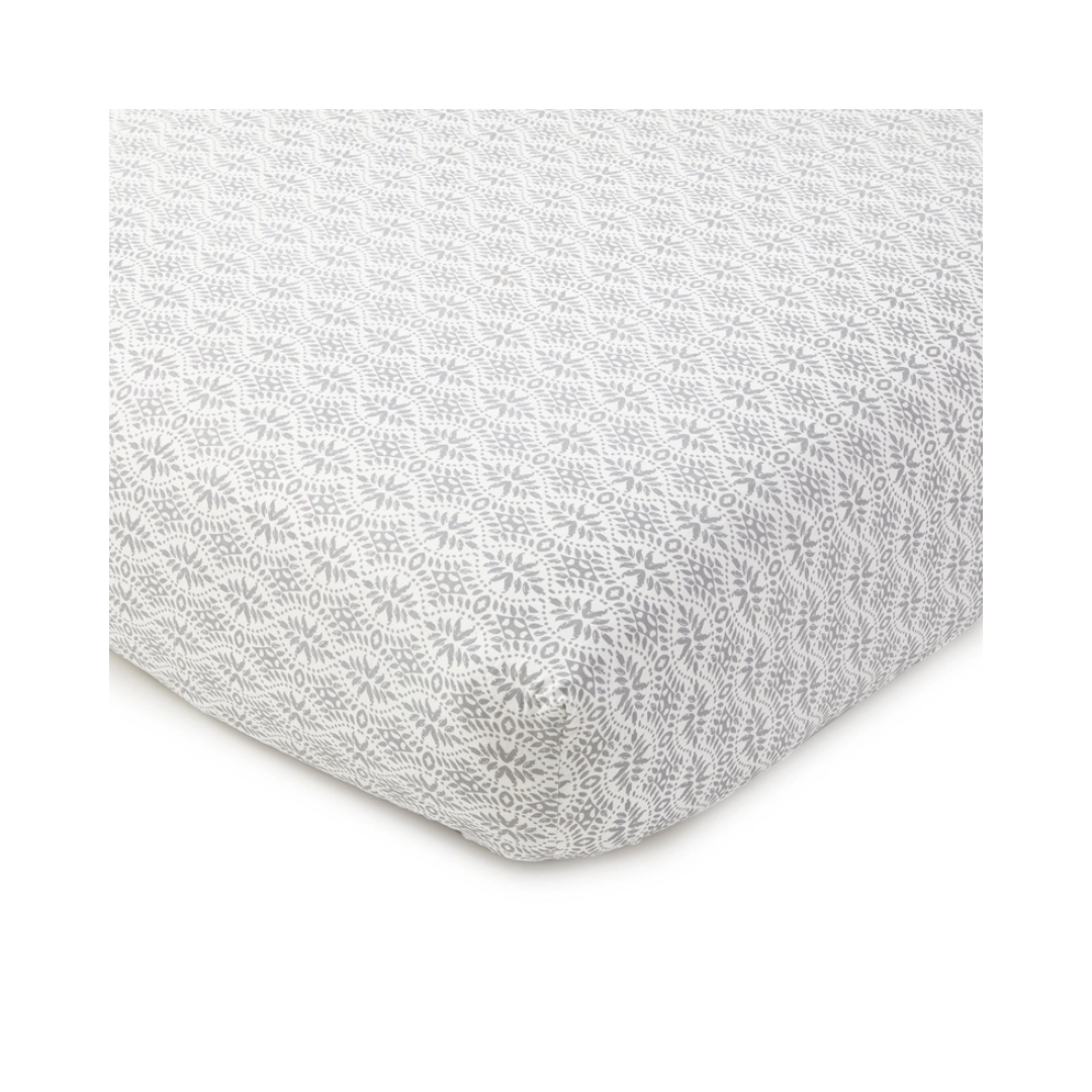 Kenya Geometric Crib Fitted Sheet