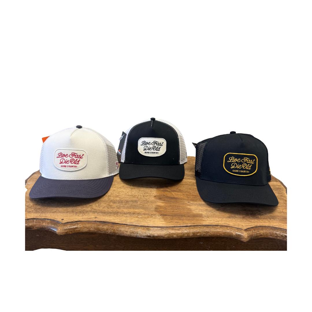 Gone Country Live Fast Mesh Back