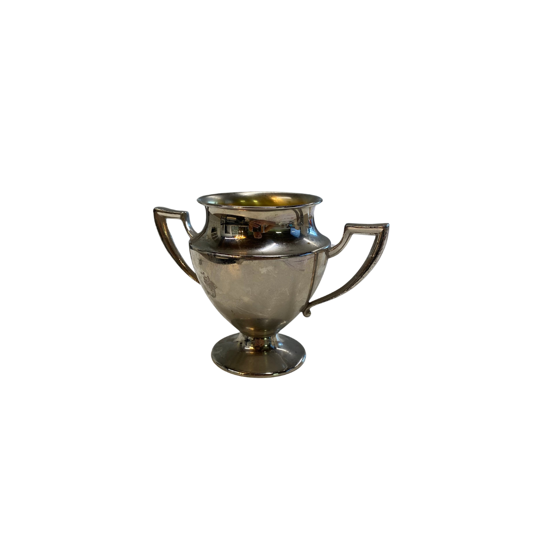 Found Silver Trophy Sugar Bowl