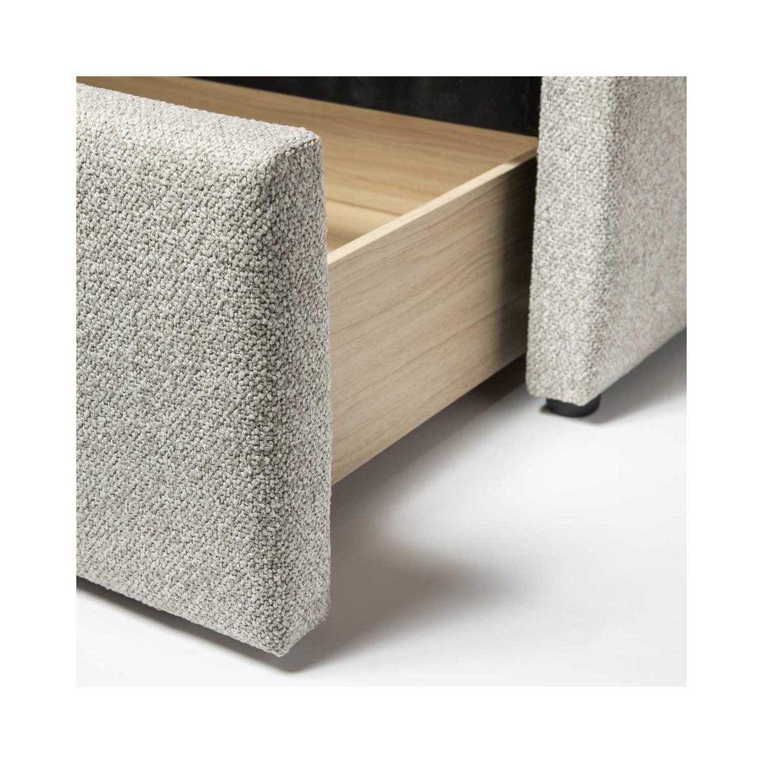 Lourdes Storage Drawer Bed