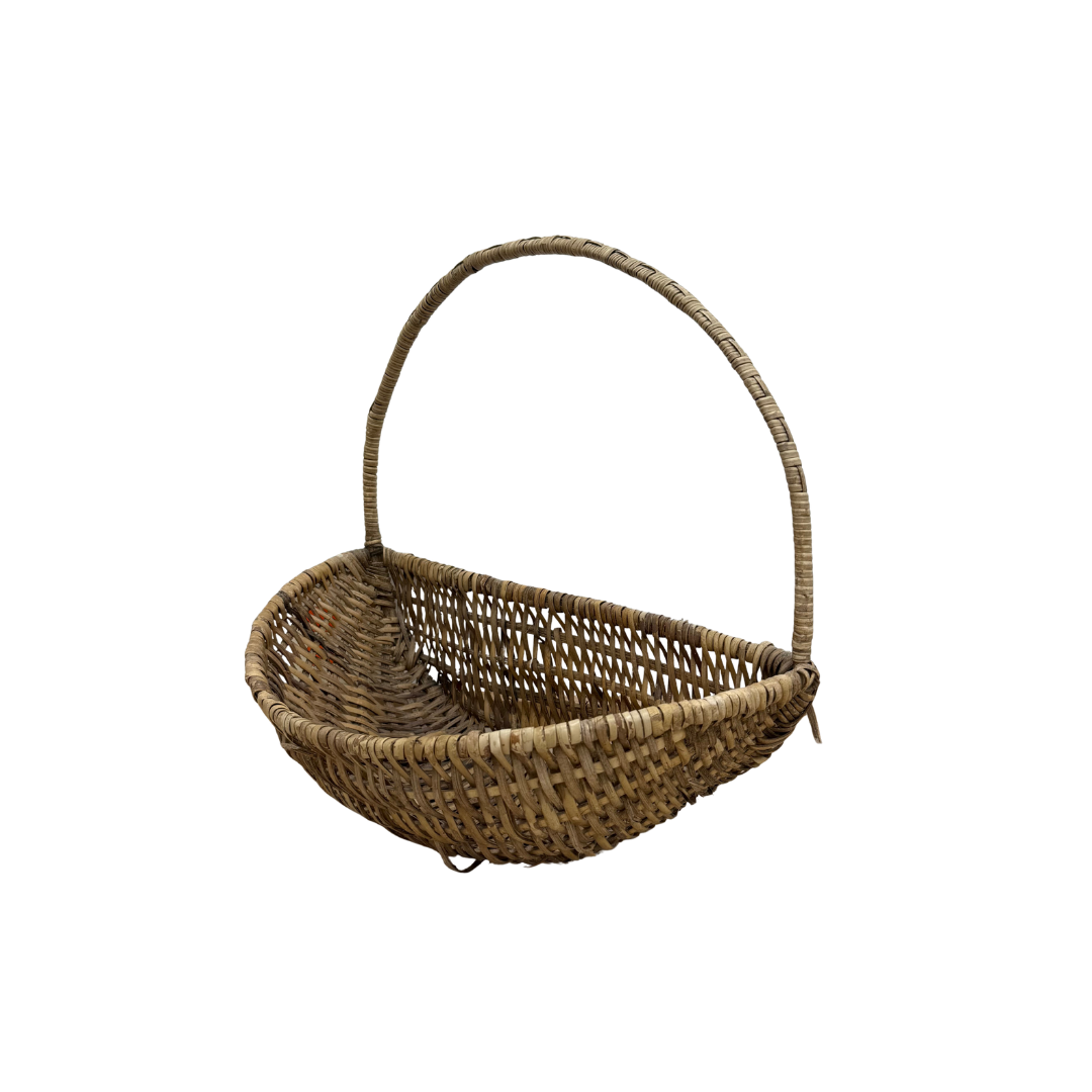 Found Flat-Back Basket