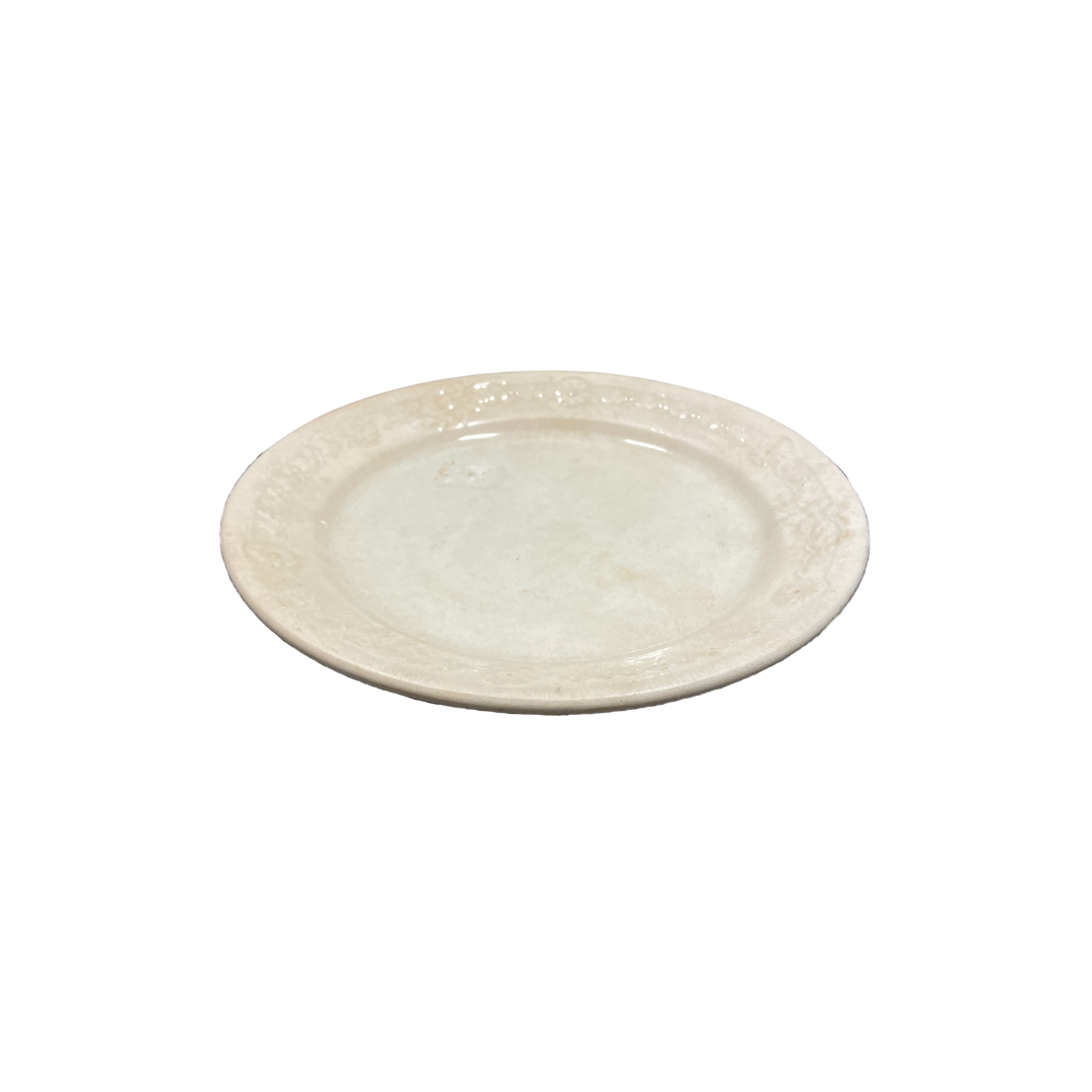 Found Beige Plate- Small