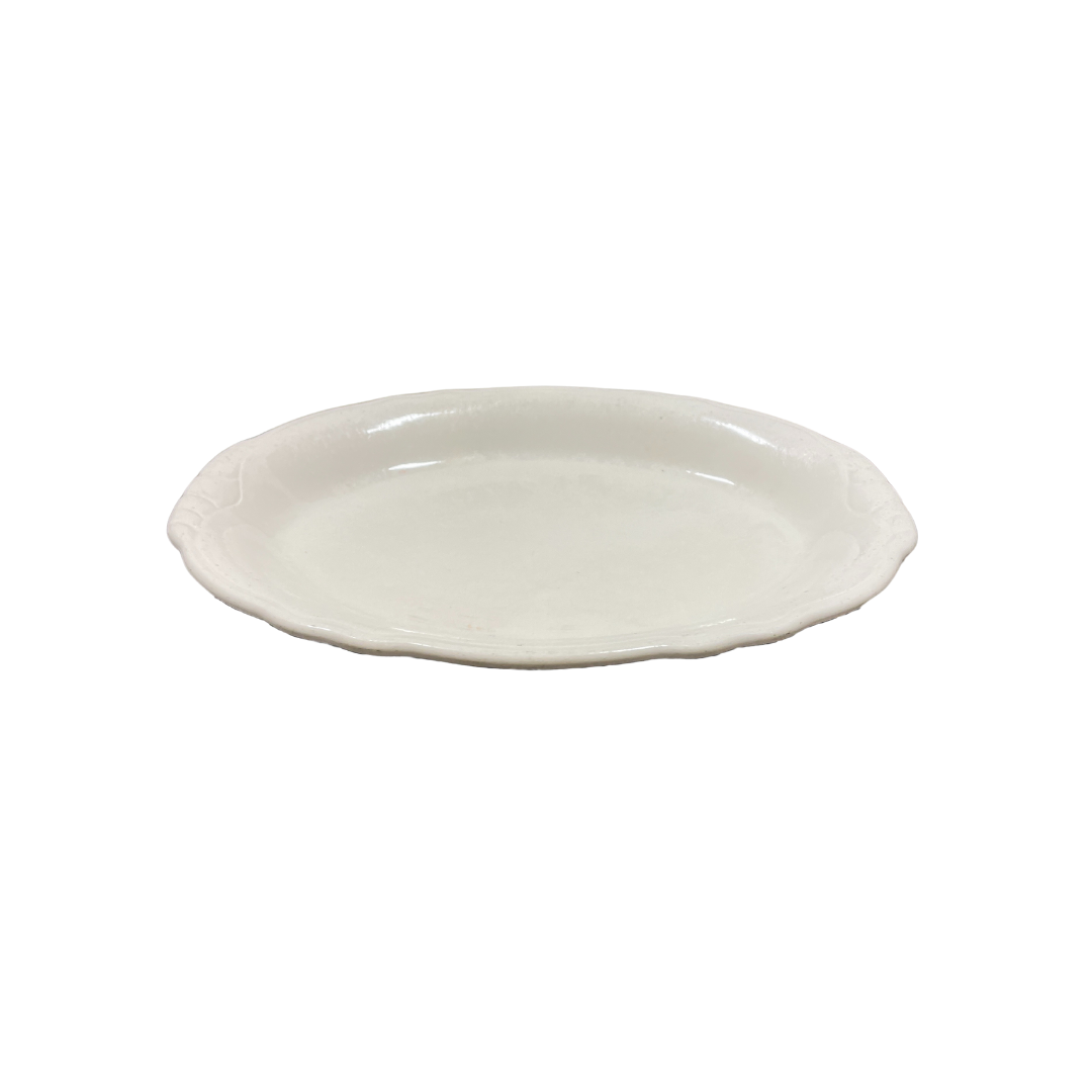 Found White Serving Dish