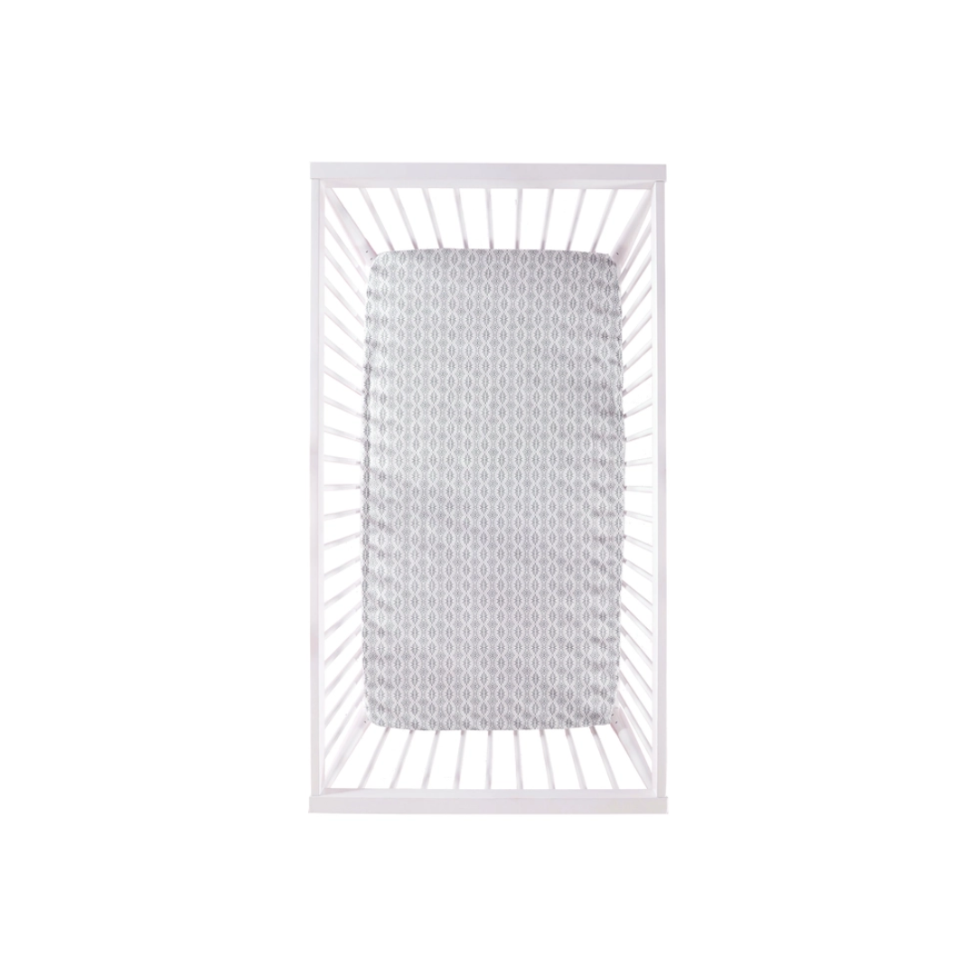Kenya Geometric Crib Fitted Sheet