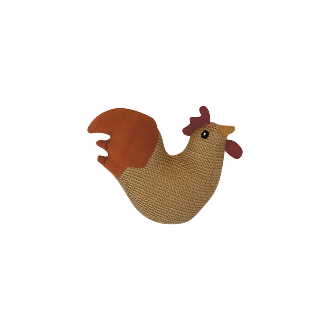 Rooster Rattle Plush